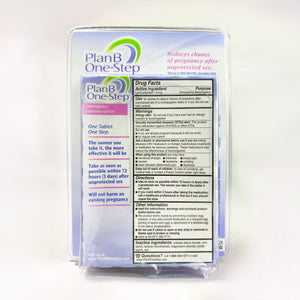 Plan B Note Plan B One-Step Morning After Emergency Contraceptive Pill – Plan B ...